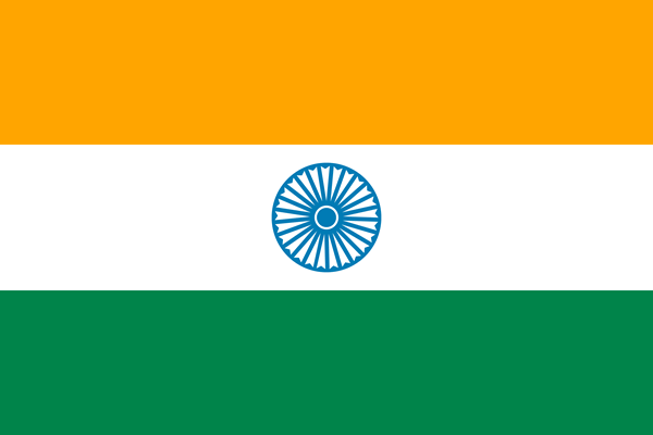 インドの国旗！